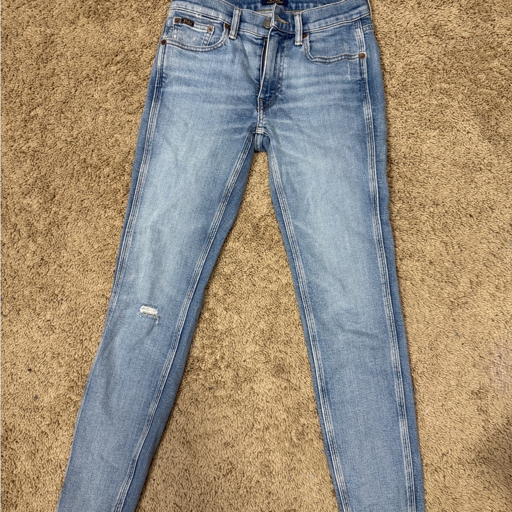 Polo Ralph Lauren Light Wash Women’s Skinny Jeans